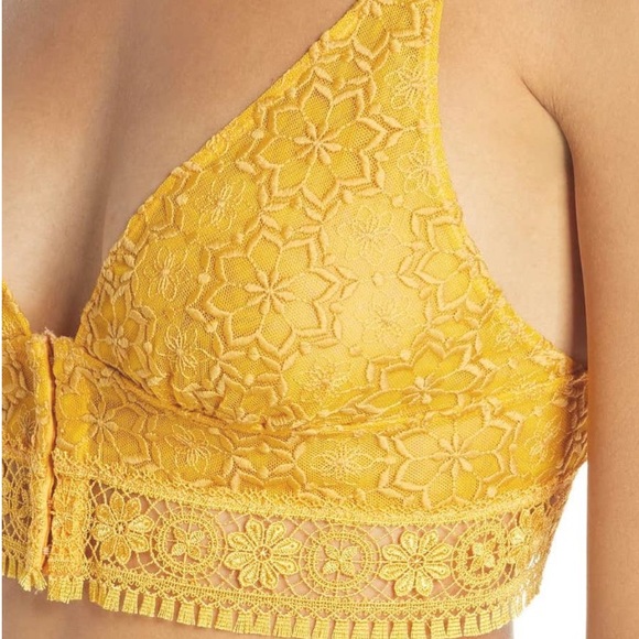 NWT! Free People Ella Lace Bralette - Picture 4 of 10